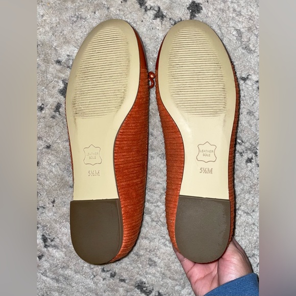 NWOT Talbots Corduroy Ballet Flats - Picture 2 of 3